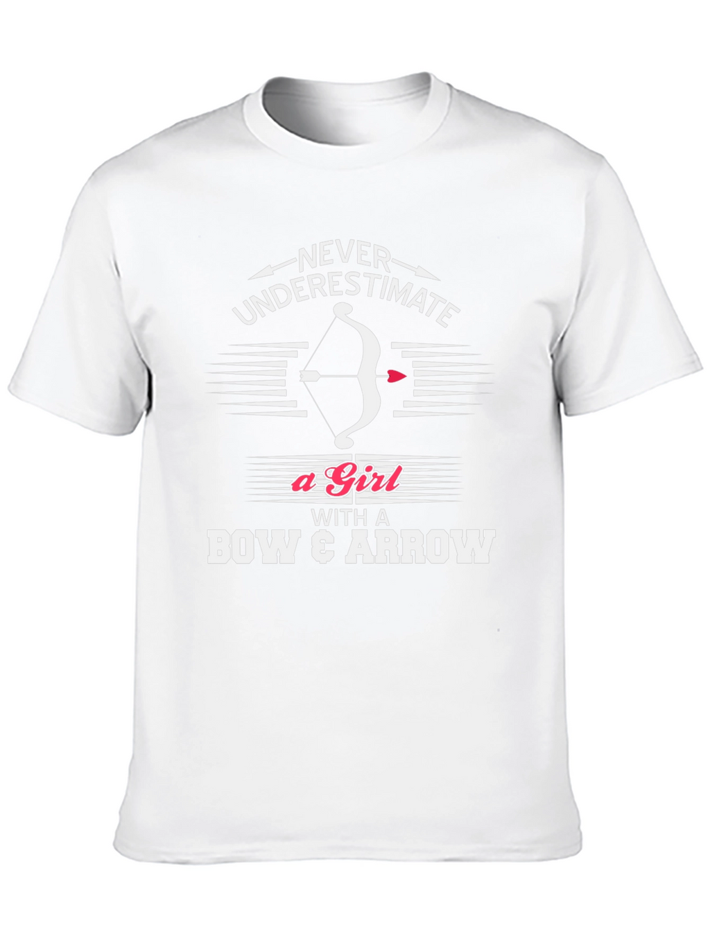 Archery Girls T-Shirt - Never Underestimate
