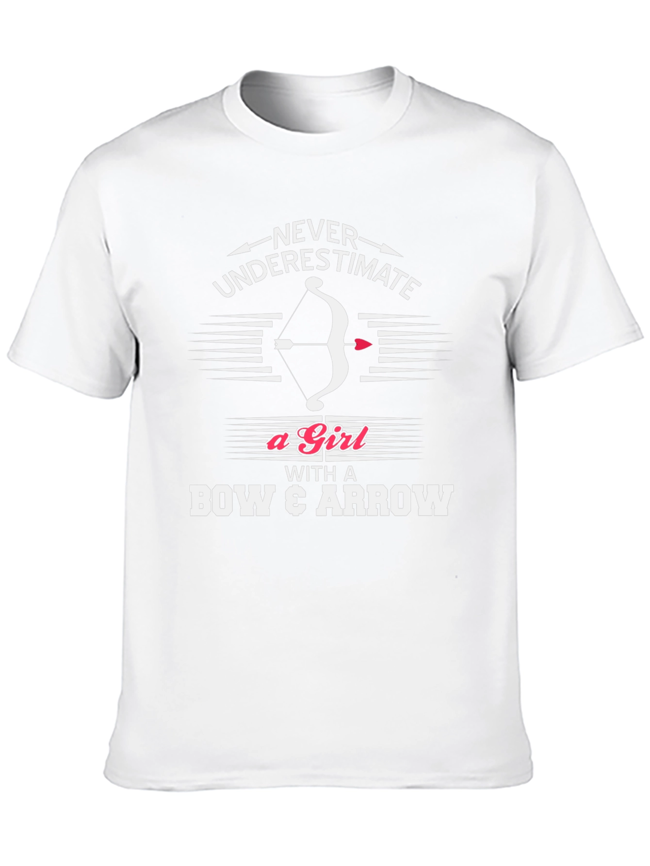 Archery Girls T-Shirt - Never Underestimate