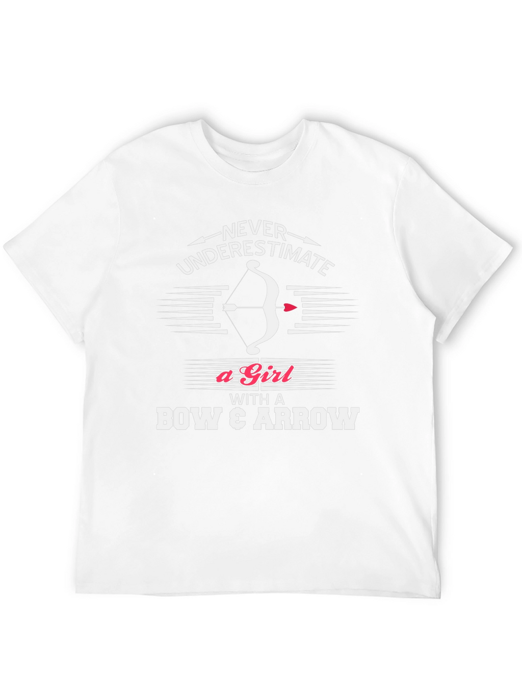 Archery Girls T-Shirt - Never Underestimate
