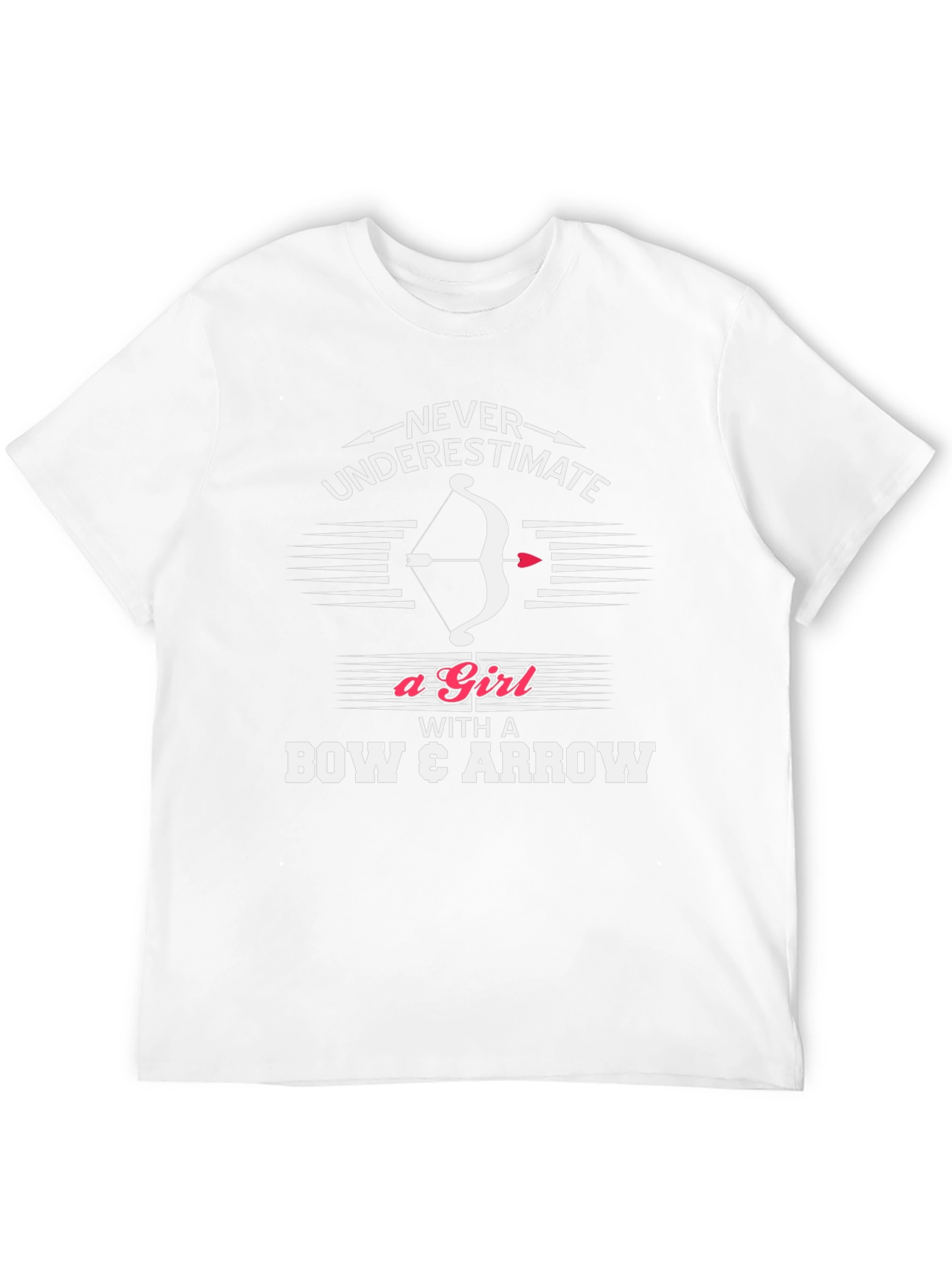Archery Girls T-Shirt - Never Underestimate