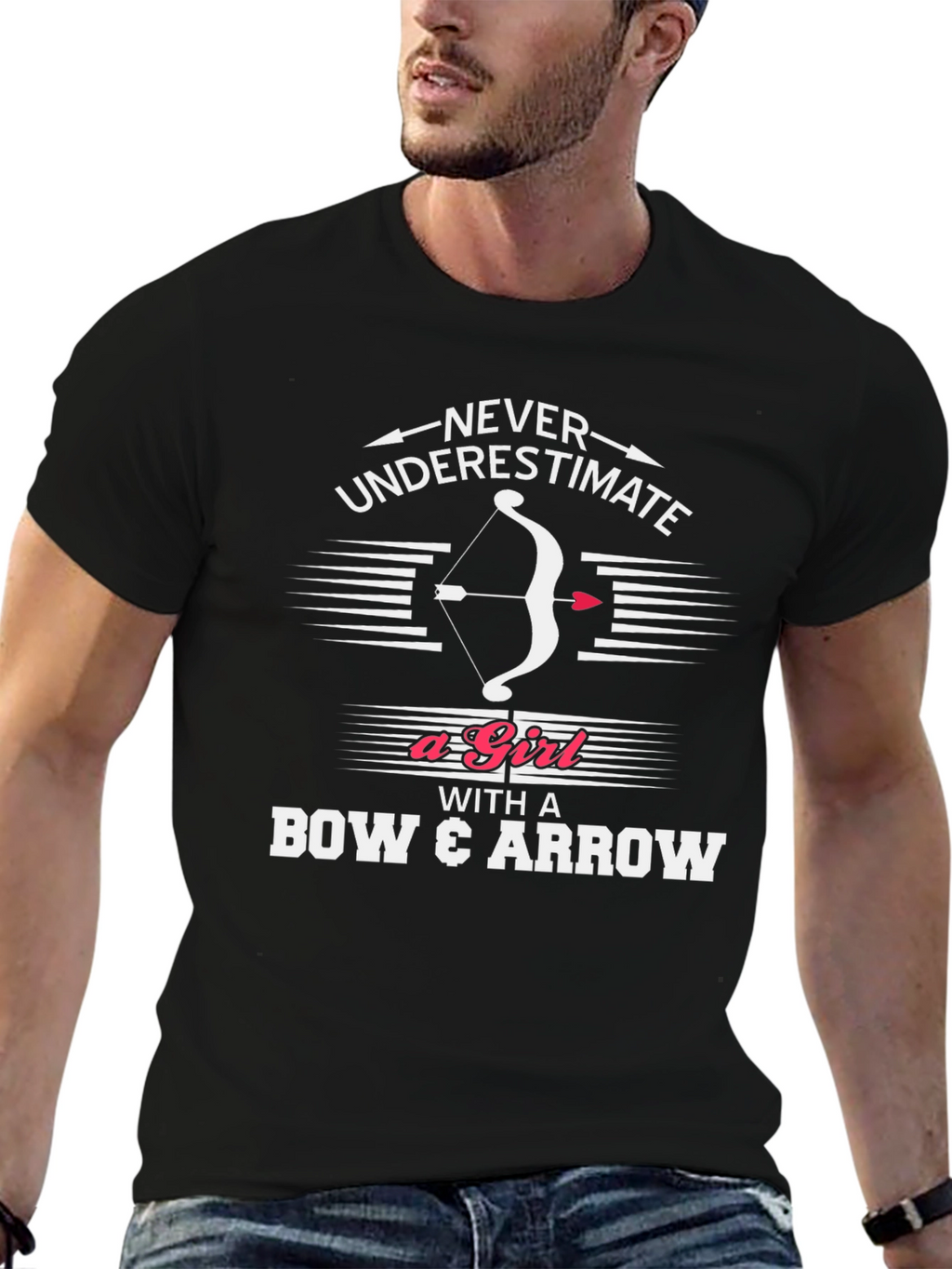 Archery Girls T-Shirt - Never Underestimate