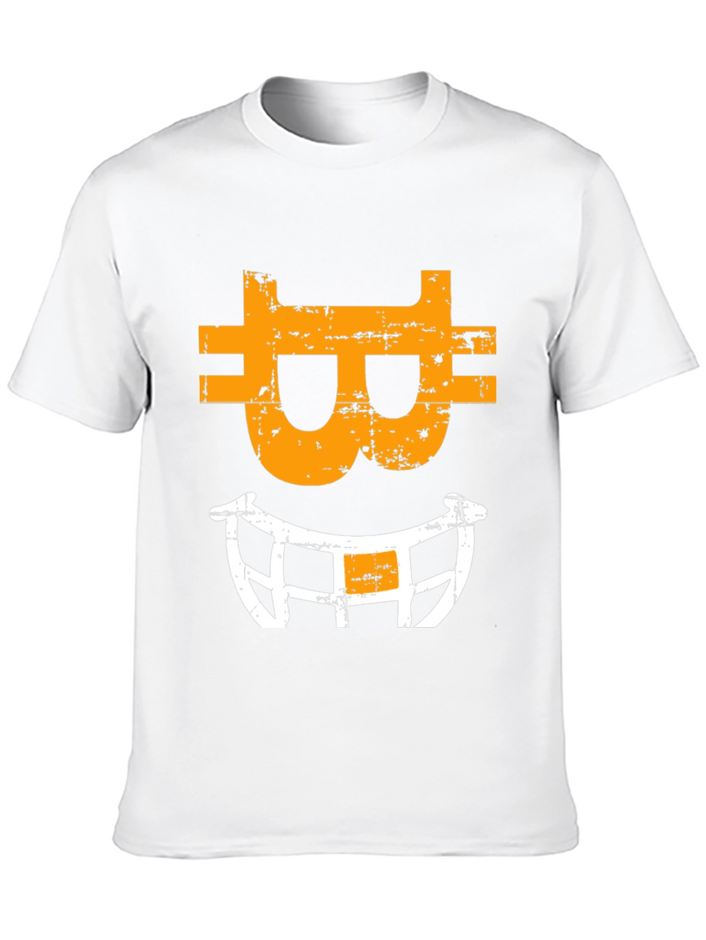 Bitcoin Smile Graphic Tee - Crypto Fan Apparel