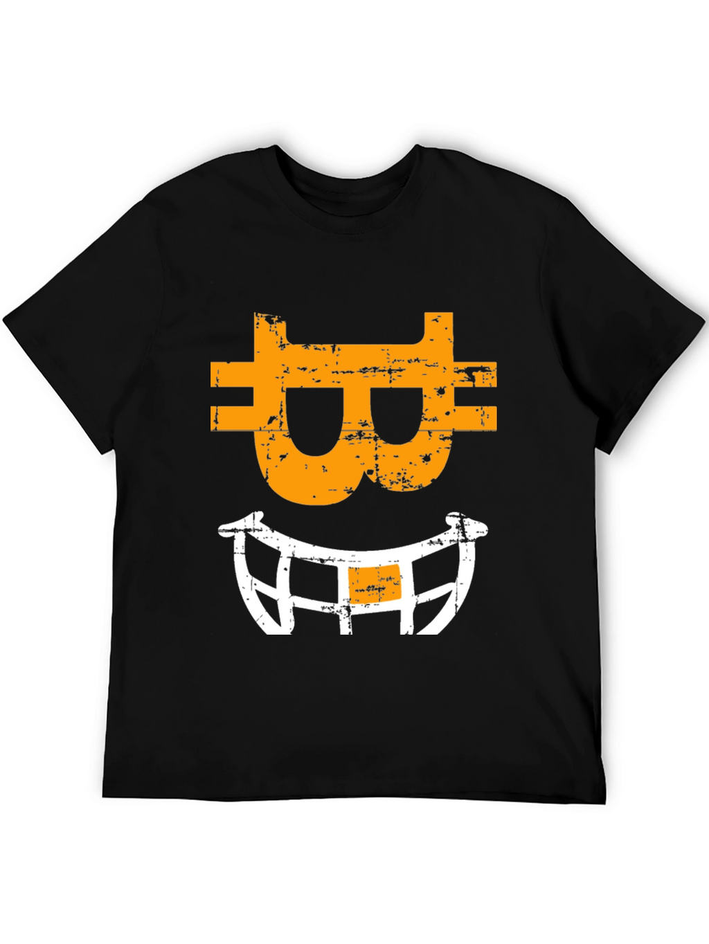 Bitcoin Smile Graphic Tee - Crypto Fan Apparel