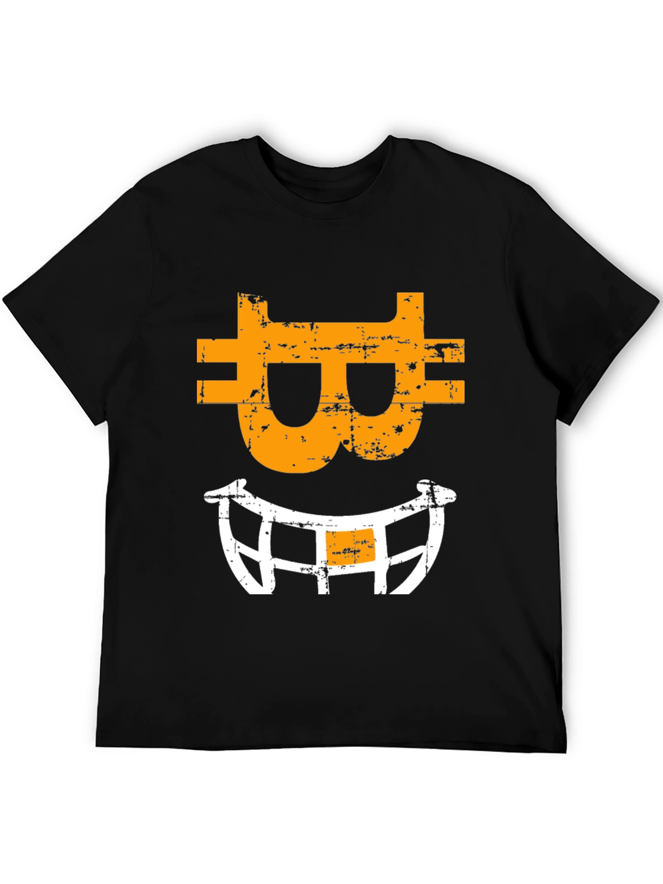 Bitcoin Smile Graphic Tee - Crypto Fan Apparel
