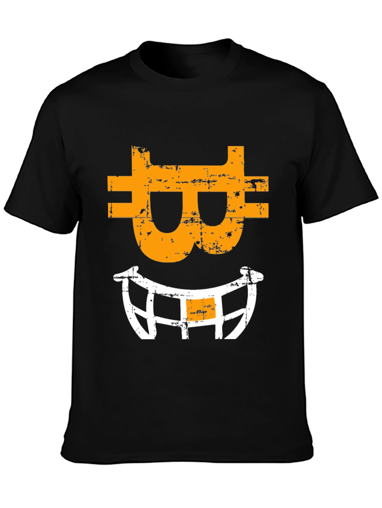 Bitcoin Smile Graphic Tee - Crypto Fan Apparel