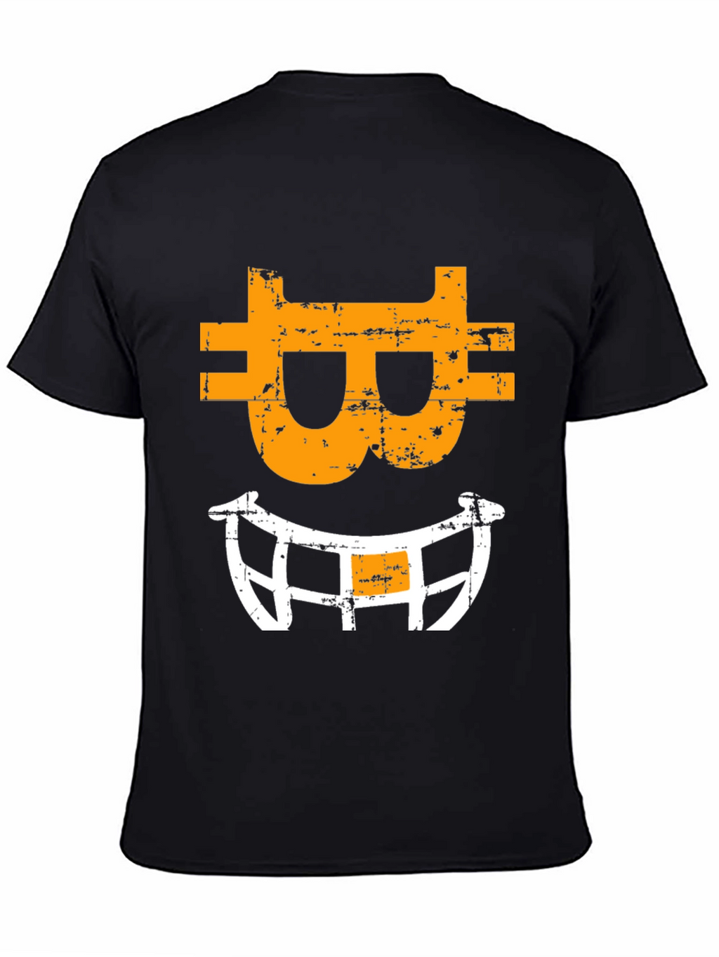 Bitcoin Smile Graphic Tee - Crypto Fan Apparel