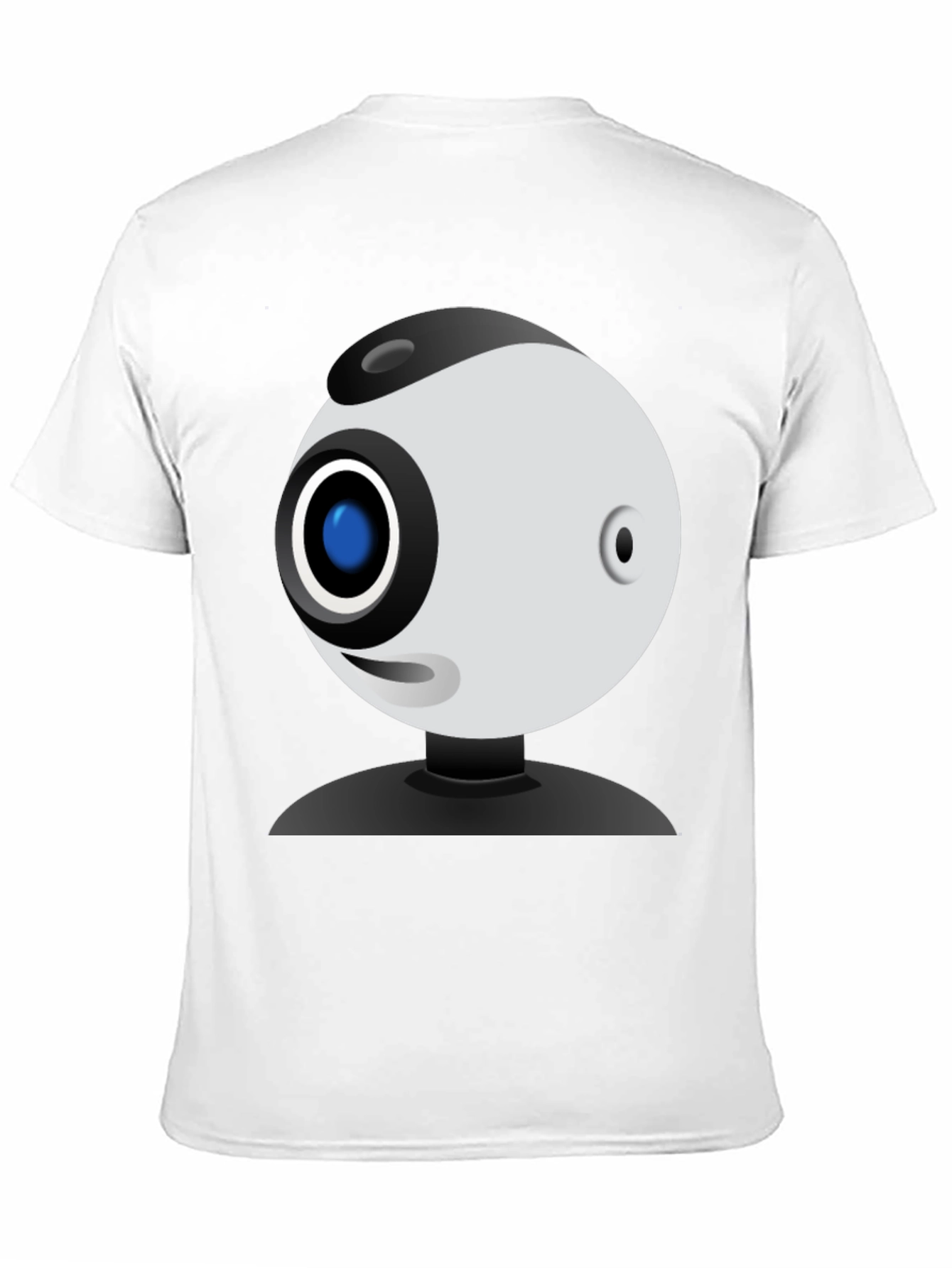 Webcam Graphic Black T-Shirt