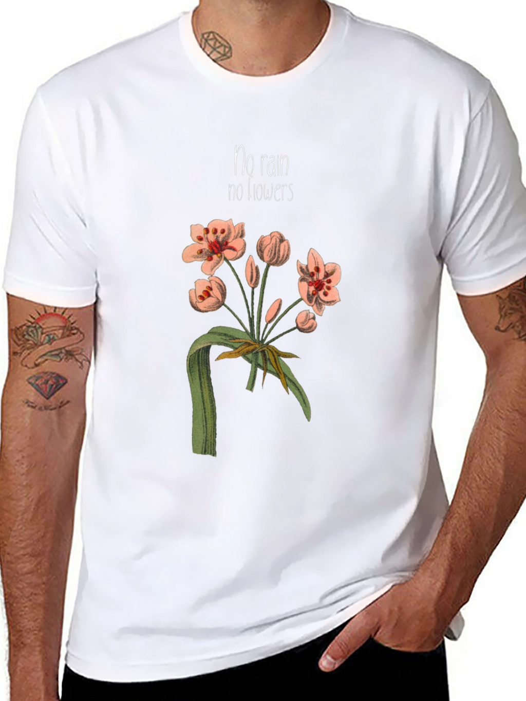 No Rain No Flowers Graphic Tee