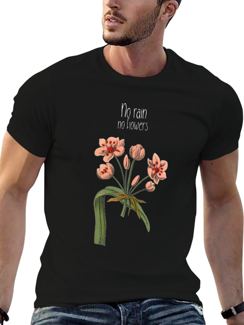 No Rain No Flowers Graphic Tee
