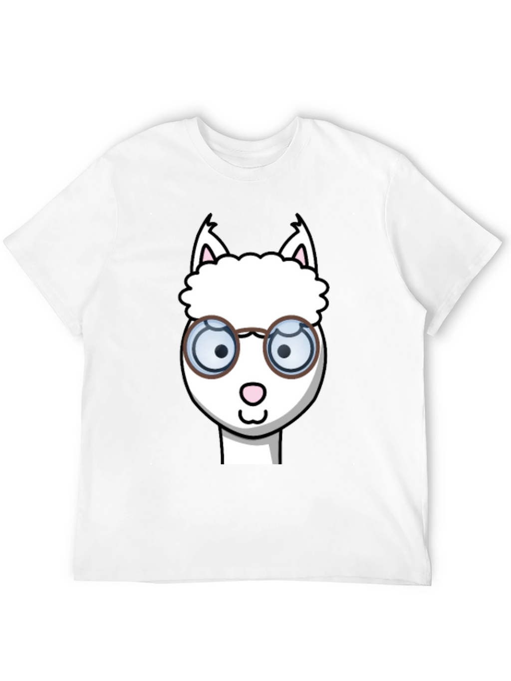 Alpaca T-Shirt - Funny Cartoon Design