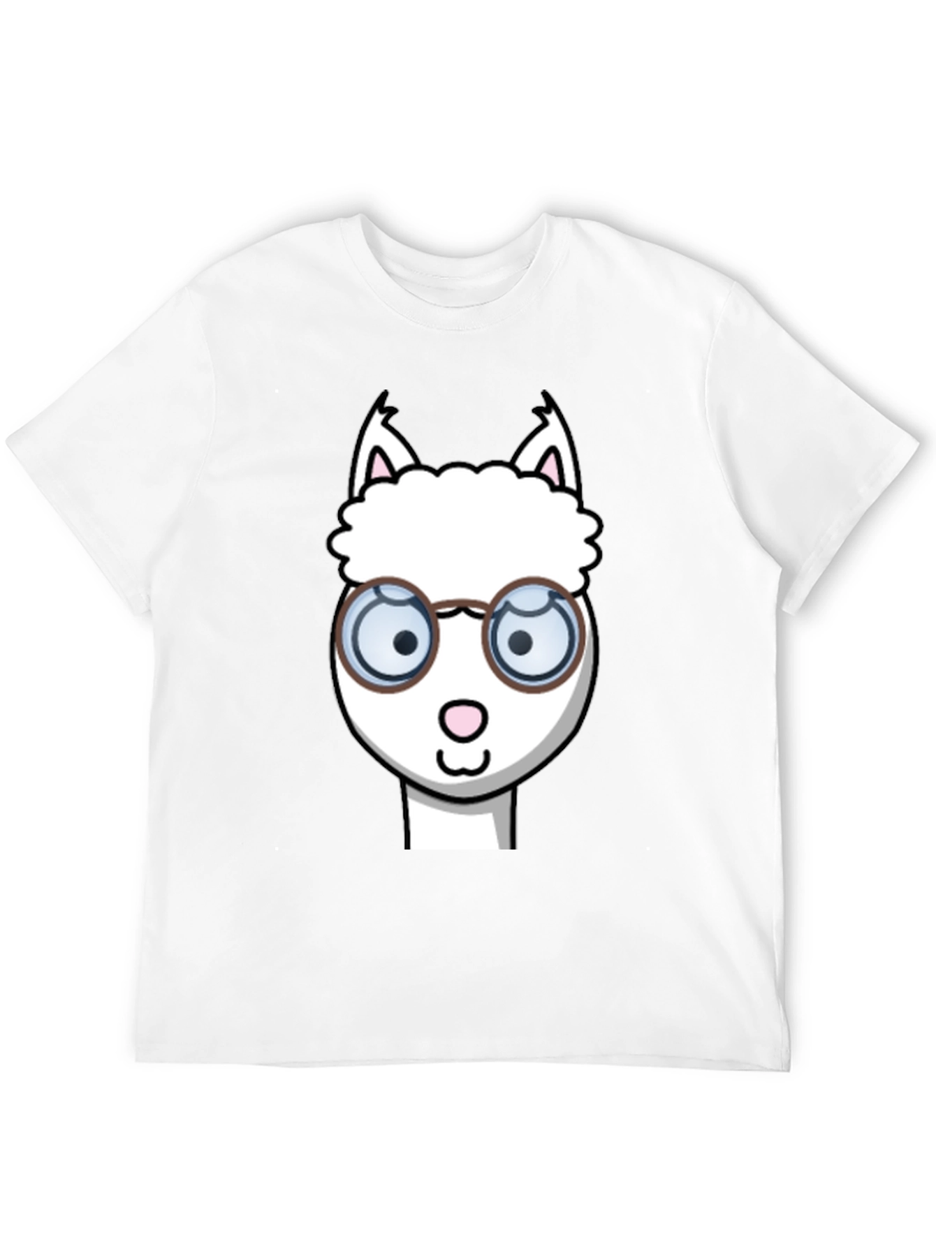 Alpaca T-Shirt - Funny Cartoon Design