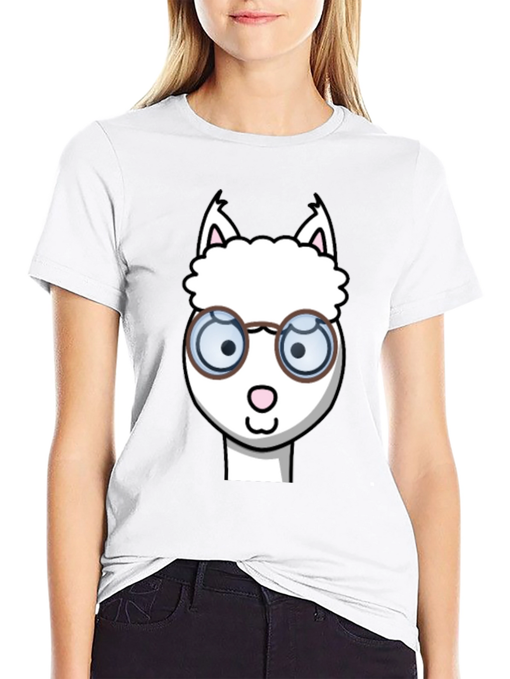Alpaca T-Shirt - Funny Cartoon Design