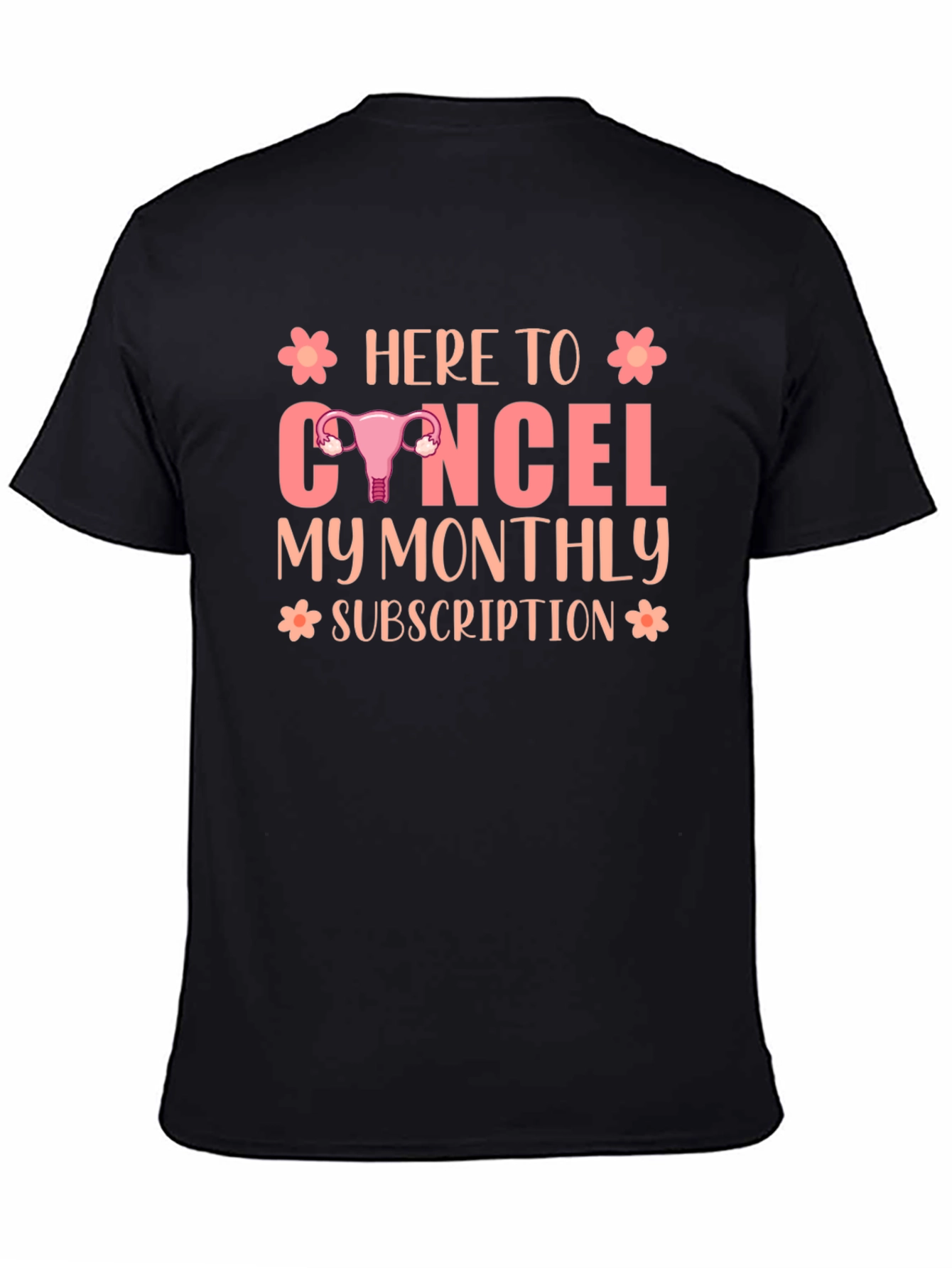Monthly Subscription Uterus T-Shirt