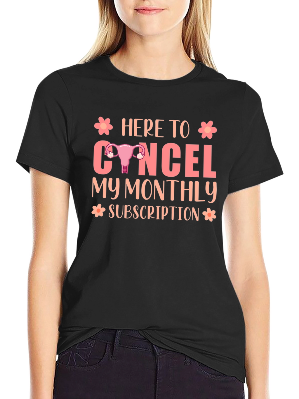 Monthly Subscription Uterus T-Shirt