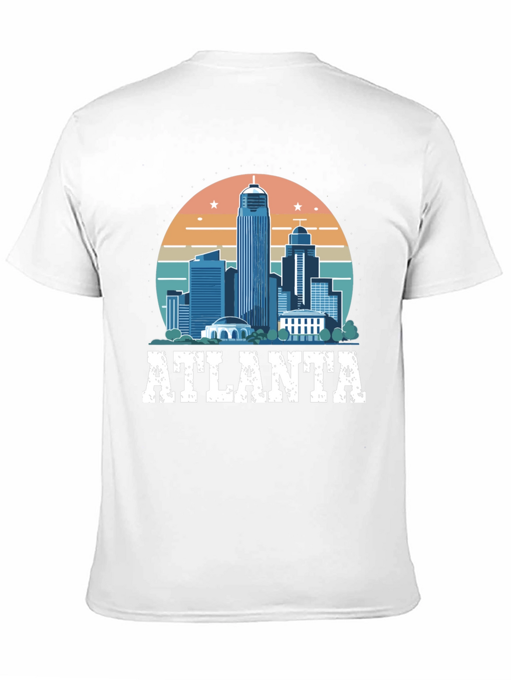 Atlanta Skyline Graphic Tee - City Pride T-Shirt
