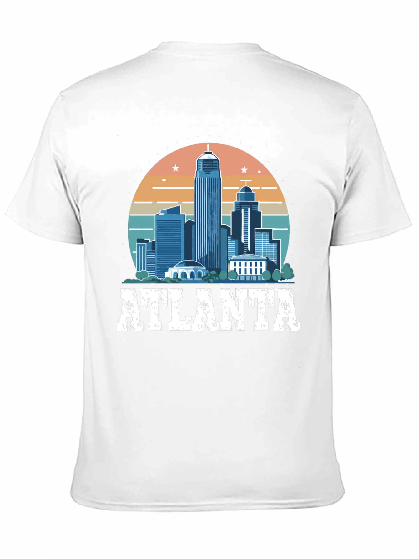 Atlanta Skyline Graphic Tee - City Pride T-Shirt