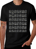 Guitar Chords Graphic Print T-Shirt