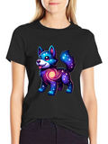Galaxy Pup T-Shirt - Cosmic Dog Design