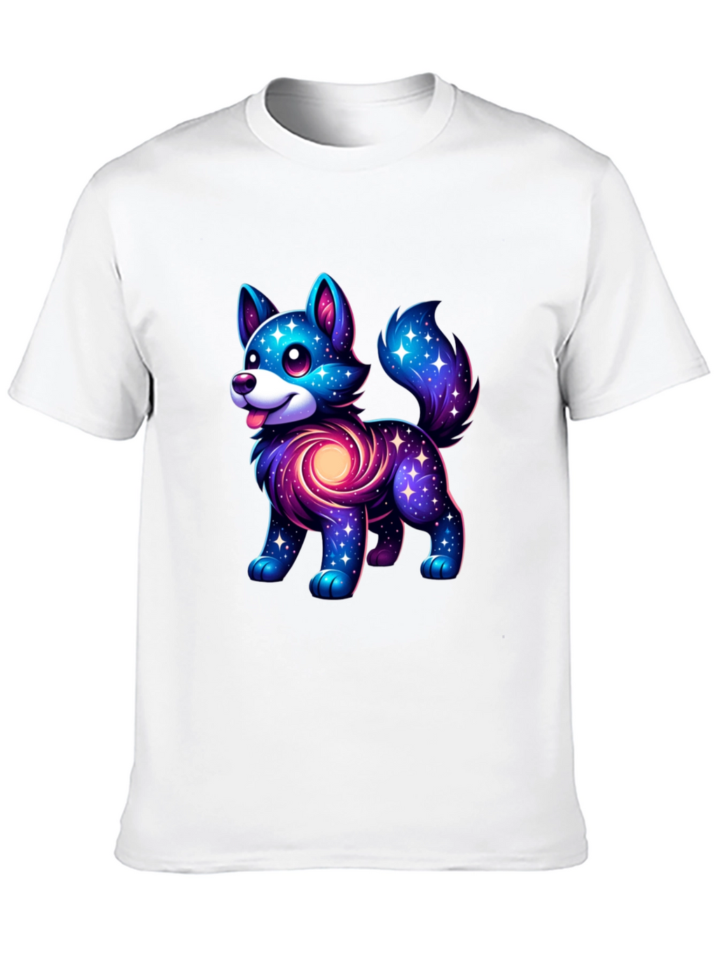Galaxy Pup T-Shirt - Cosmic Dog Design