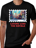 London Stamp T-Shirt - Living Like The Royals