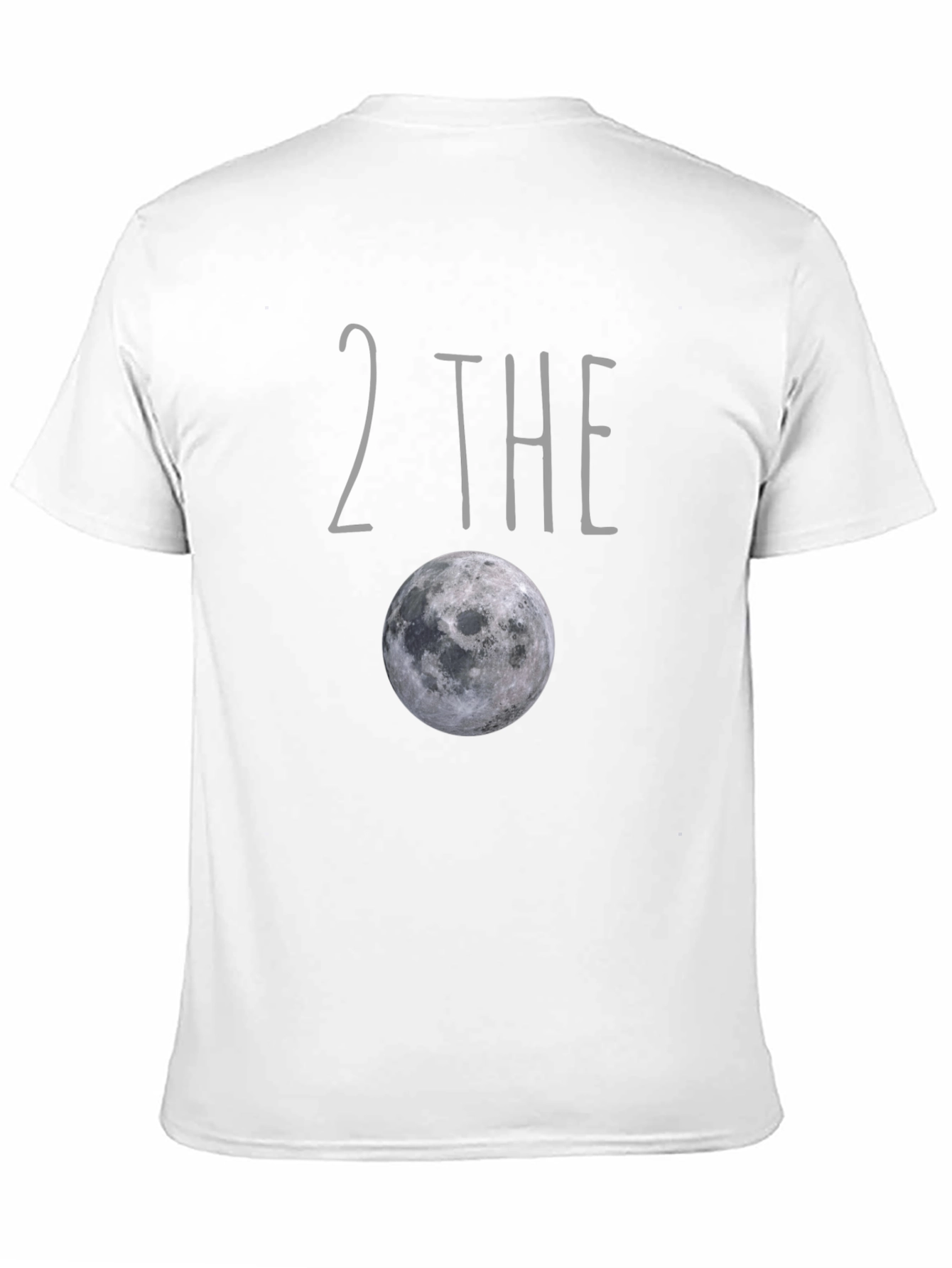 2 The Moon Graphic Tee - Black