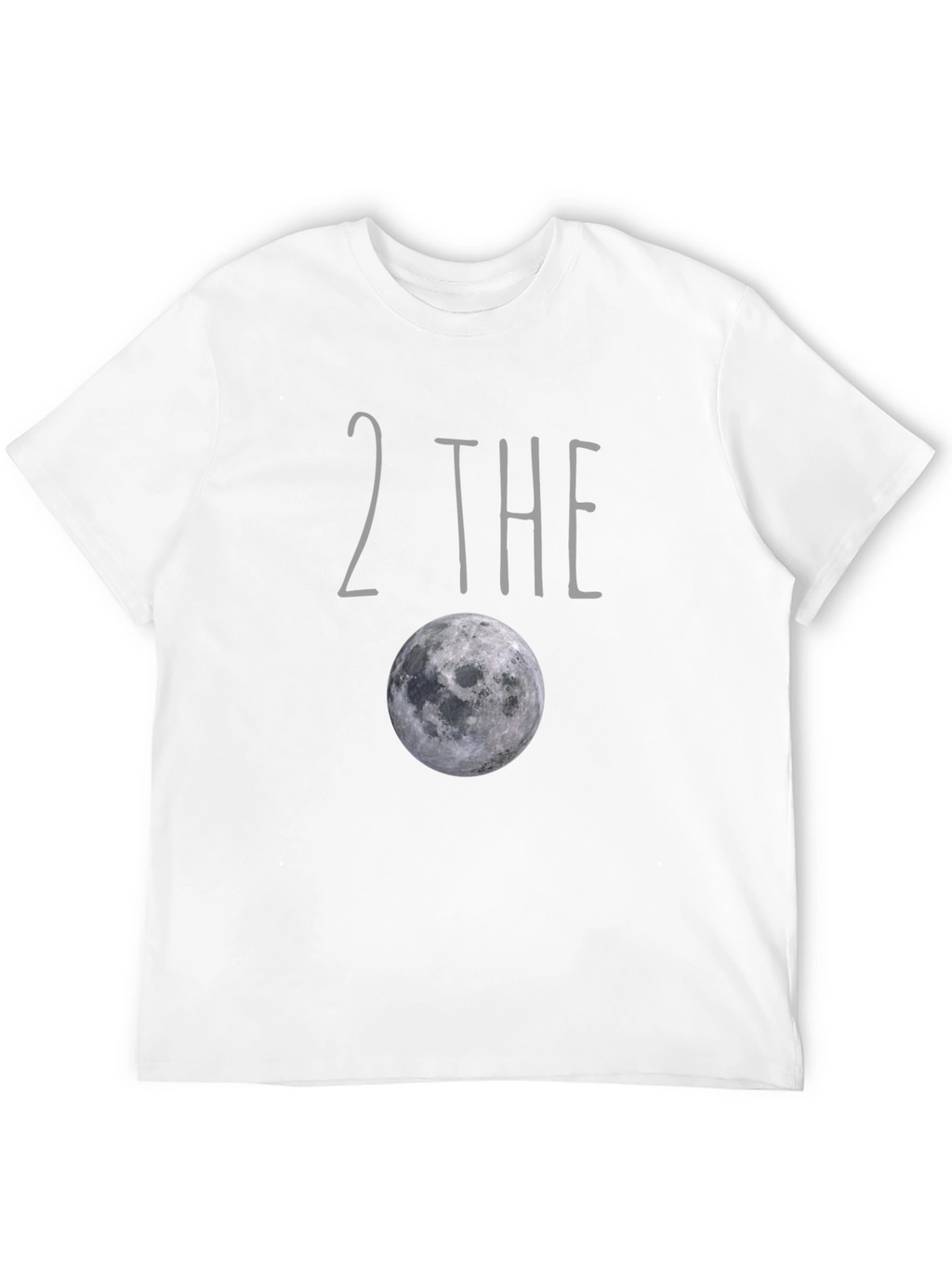 2 The Moon Graphic Tee - Black