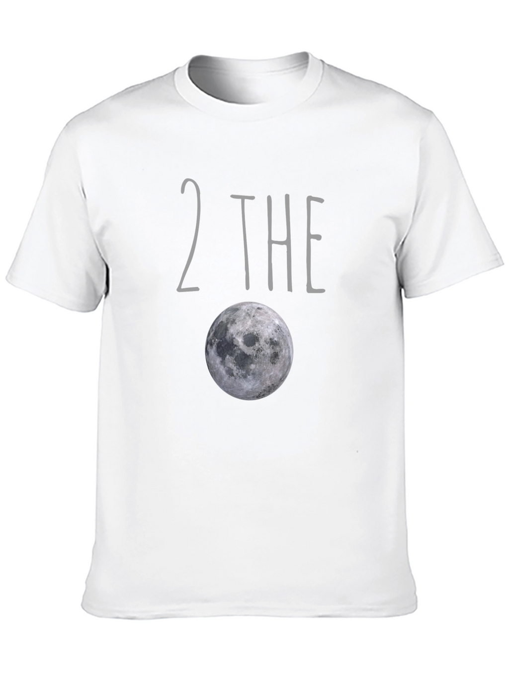 2 The Moon Graphic Tee - Black