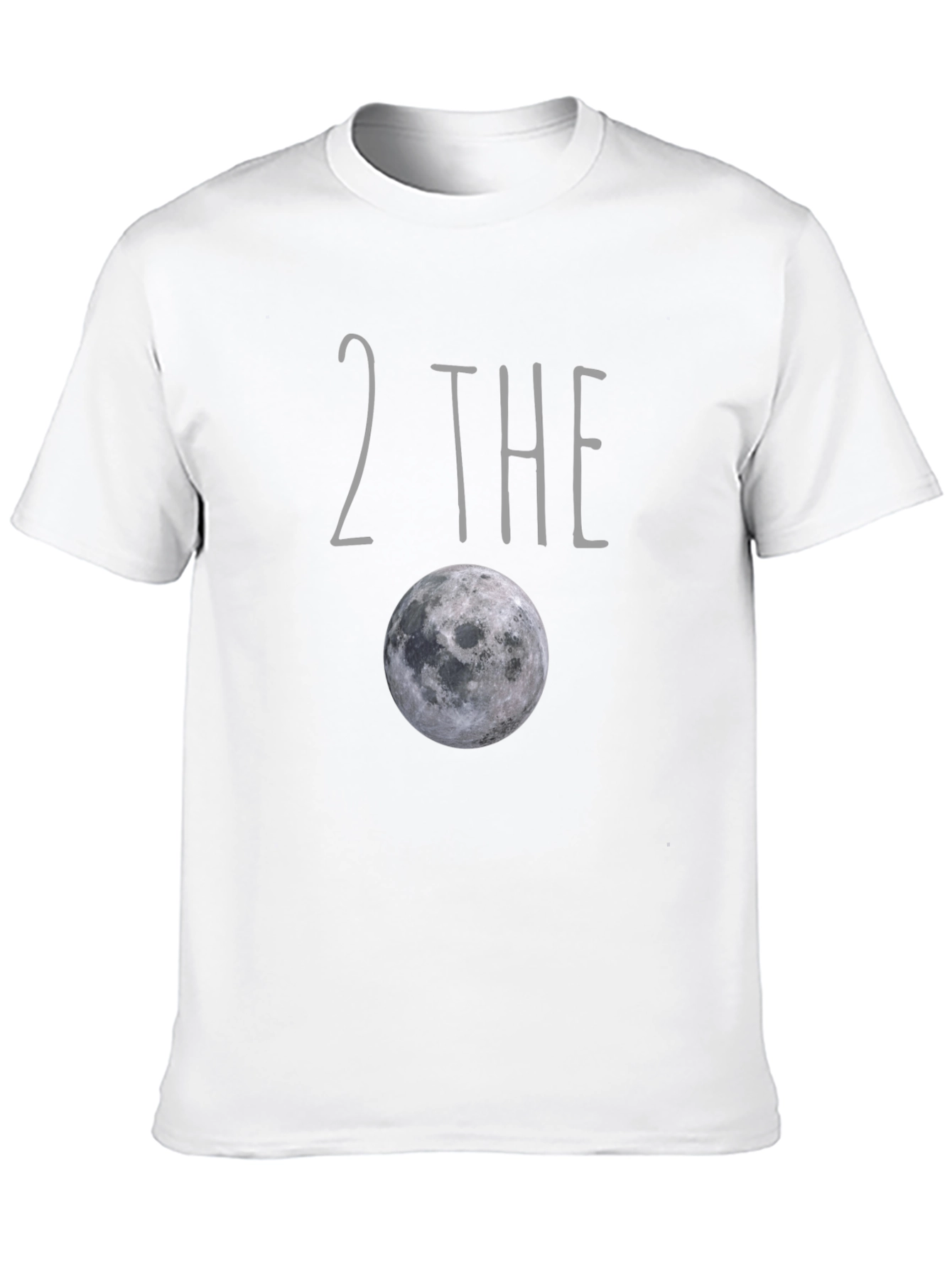 2 The Moon Graphic Tee - Black