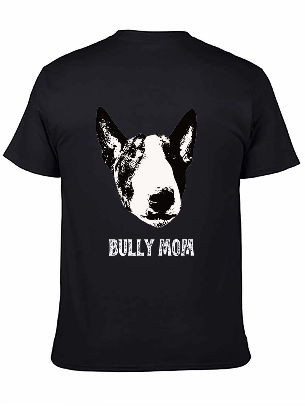 Bully Mom Graphic T-Shirt - Black Cotton Tee