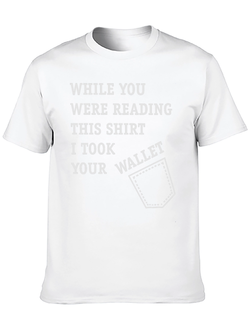 Funny Pickpocket T-Shirt - Read This!