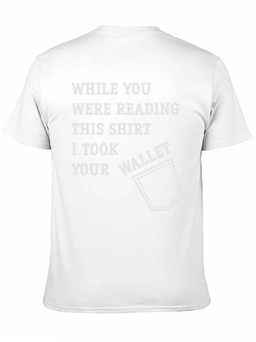 Funny Pickpocket T-Shirt - Read This!