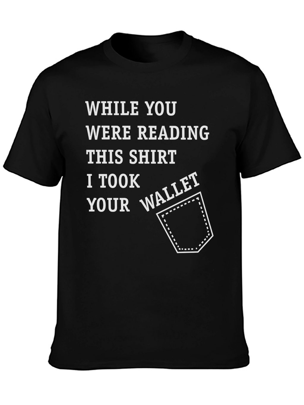 Funny Pickpocket T-Shirt - Read This!