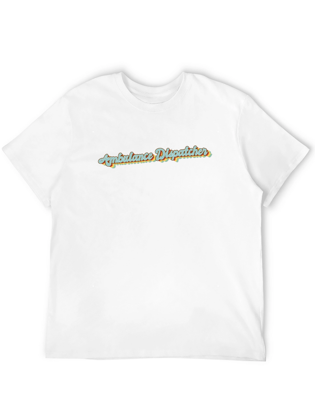 Ambulance Dispatcher Retro Graphic Tee - Black