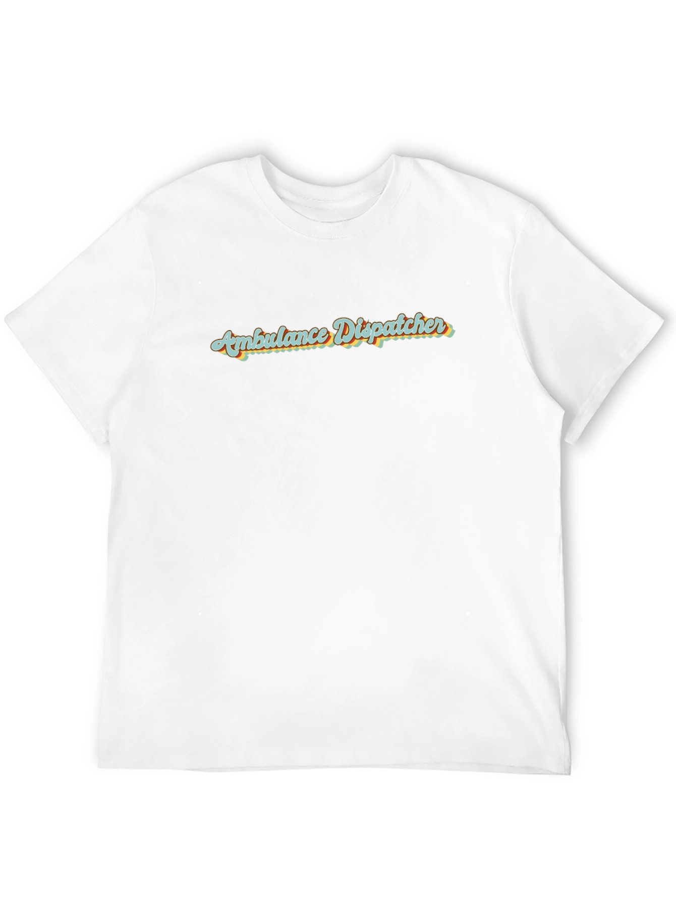 Ambulance Dispatcher Retro Graphic Tee - Black