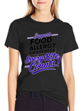 Food Allergy Awareness T-Shirt - Every Bite Counts