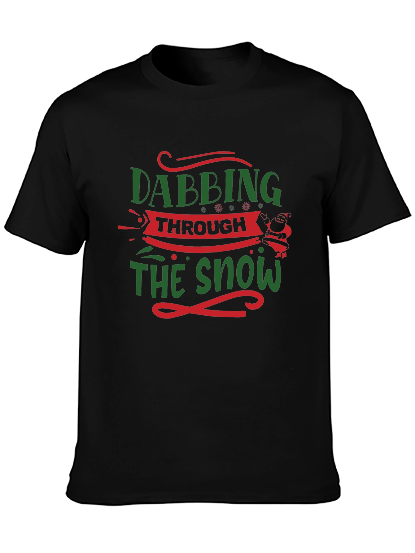 Dabbing Through The Snow Christmas T-Shirt