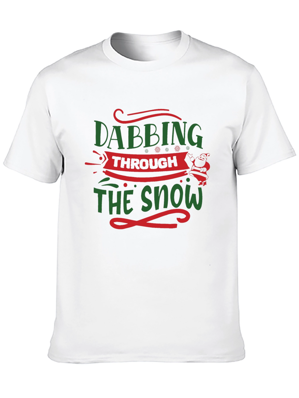 Dabbing Through The Snow Christmas T-Shirt