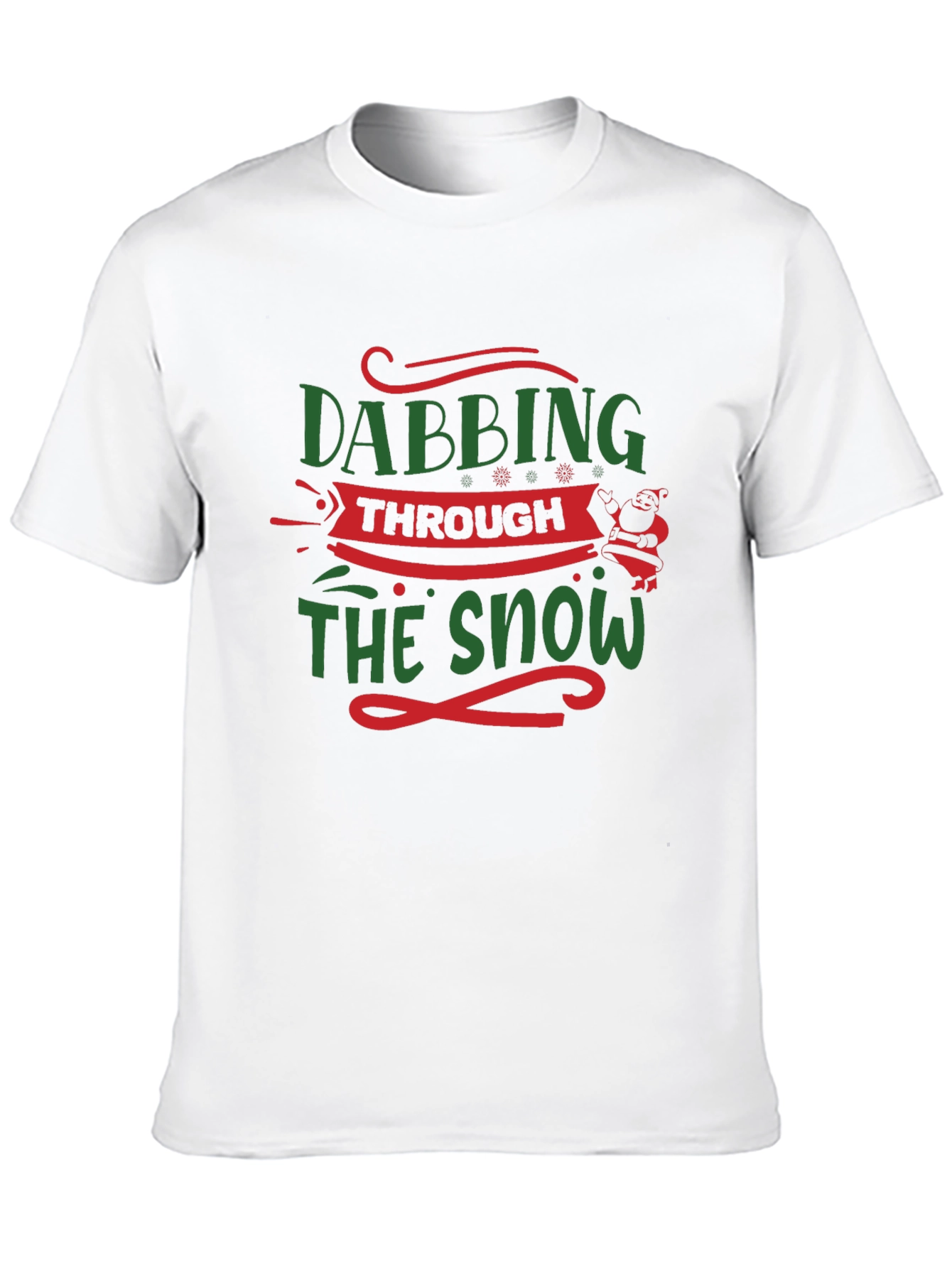 Dabbing Through The Snow Christmas T-Shirt