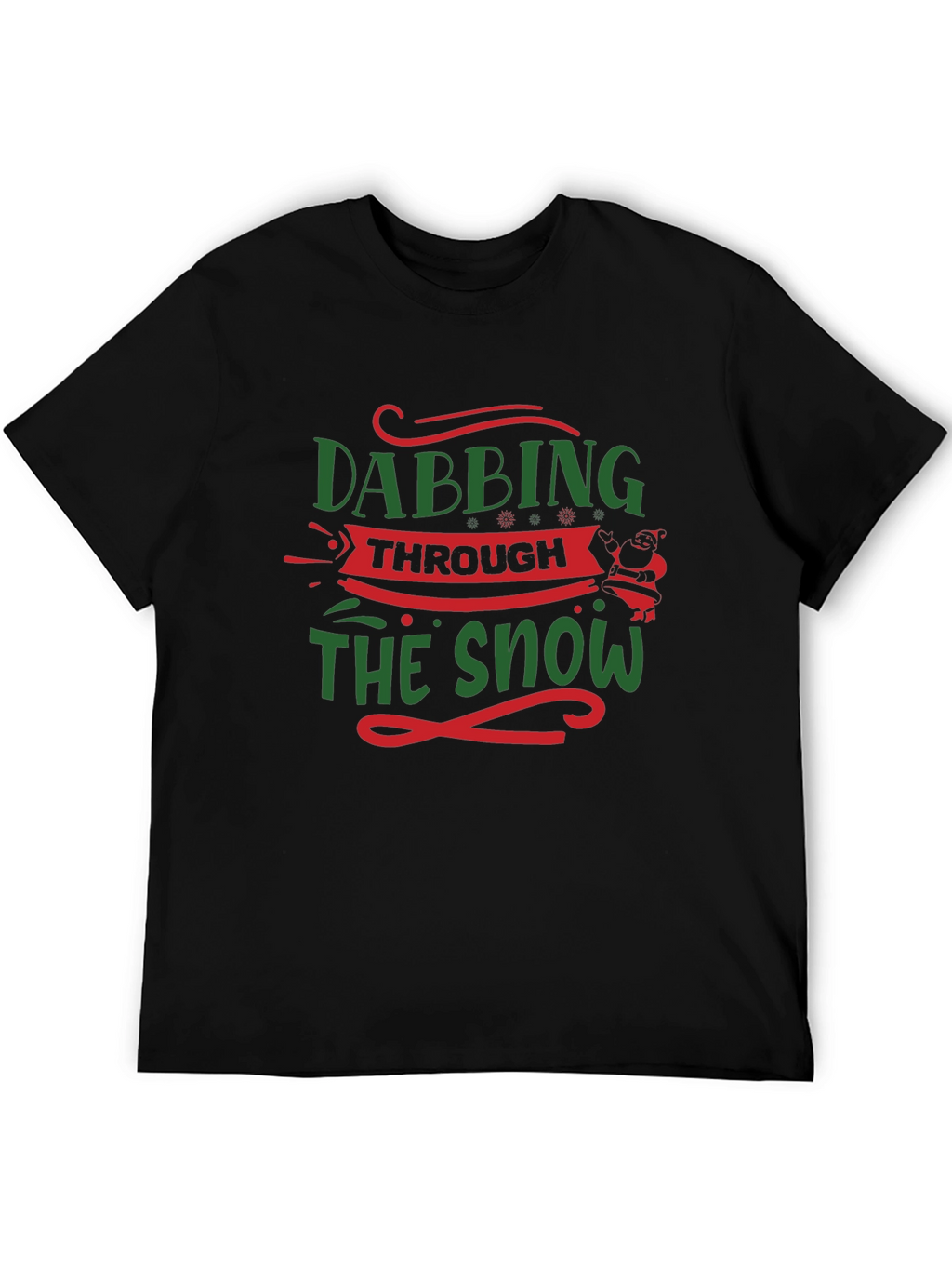 Dabbing Through The Snow Christmas T-Shirt