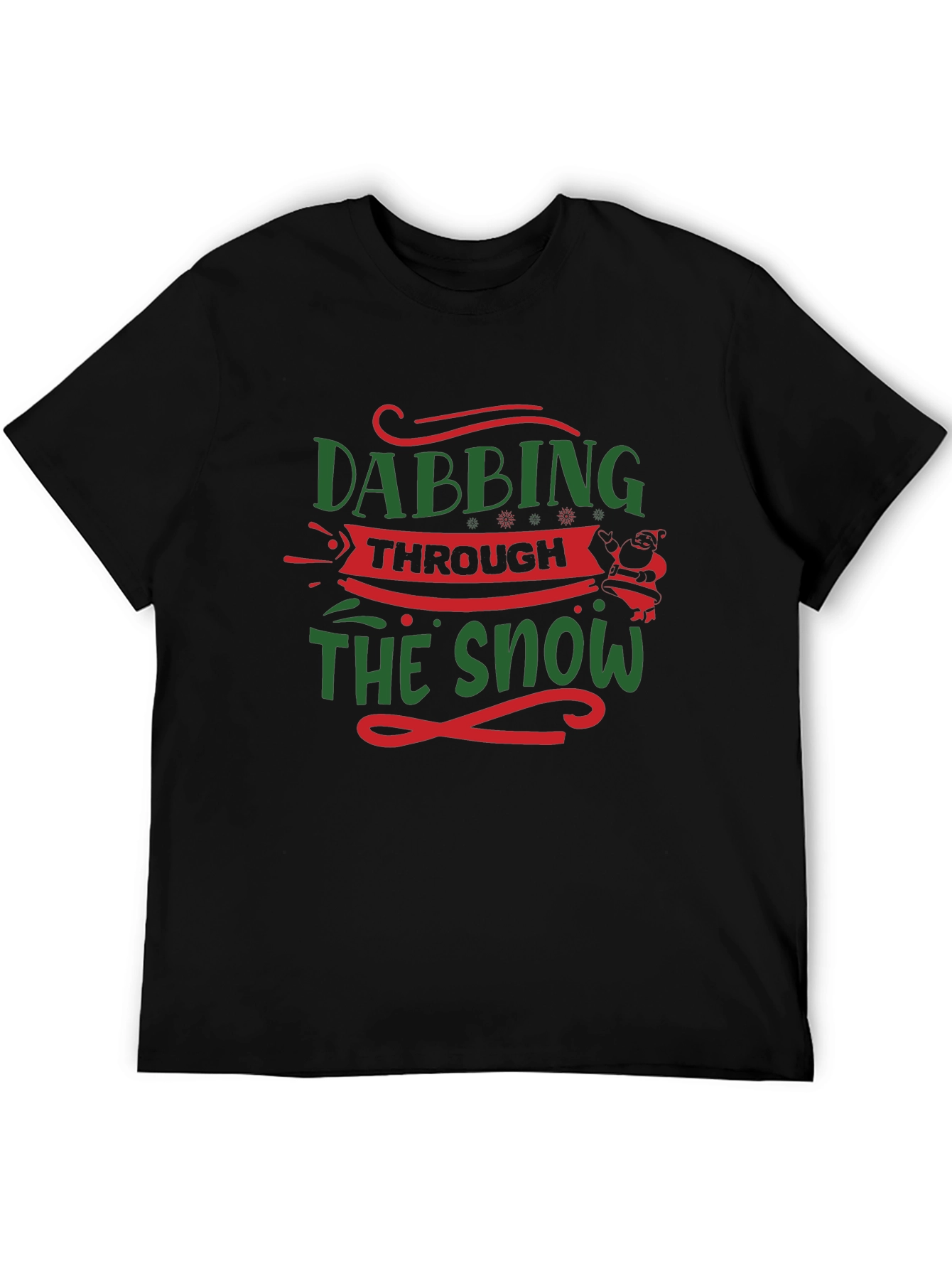 Dabbing Through The Snow Christmas T-Shirt