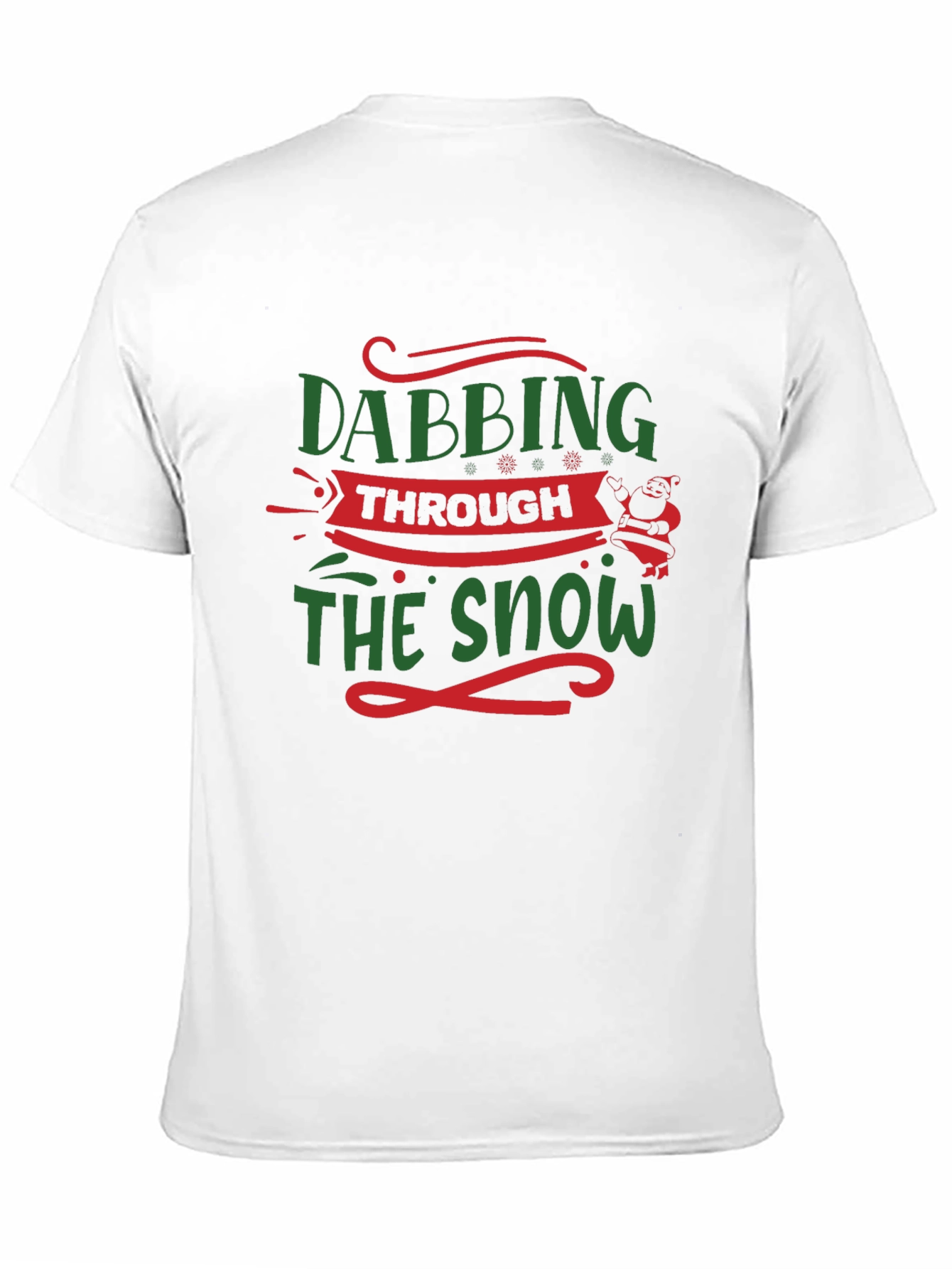Dabbing Through The Snow Christmas T-Shirt