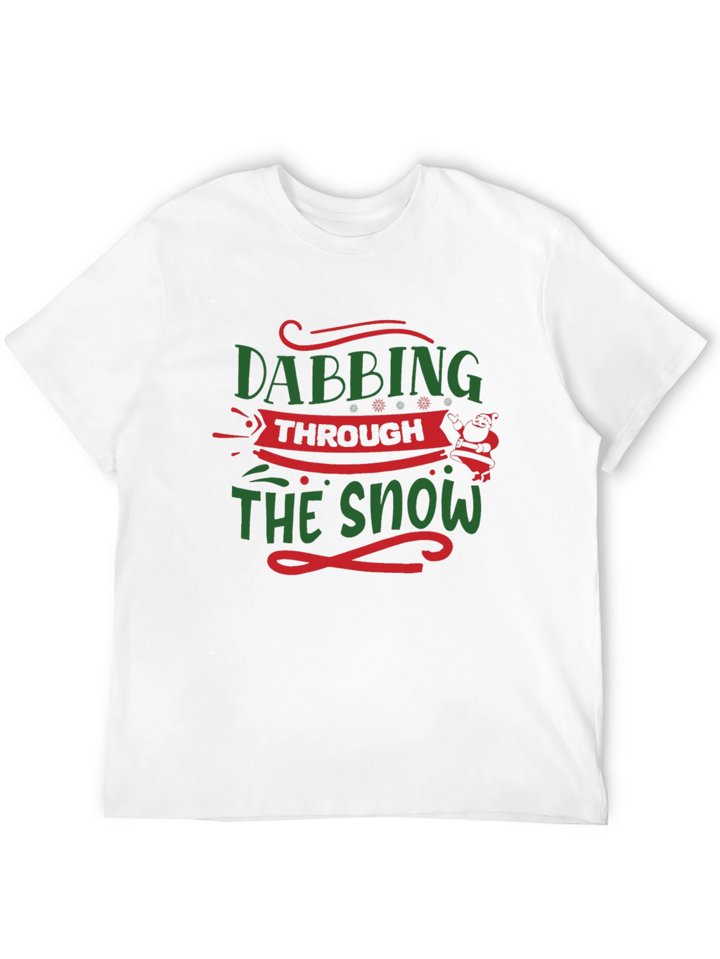 Dabbing Through The Snow Christmas T-Shirt
