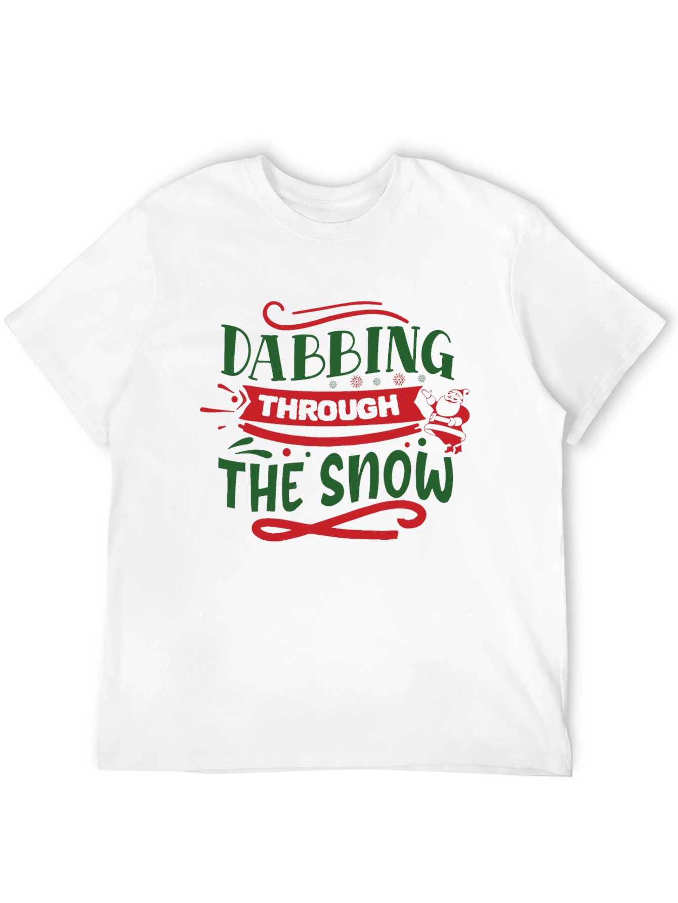 Dabbing Through The Snow Christmas T-Shirt