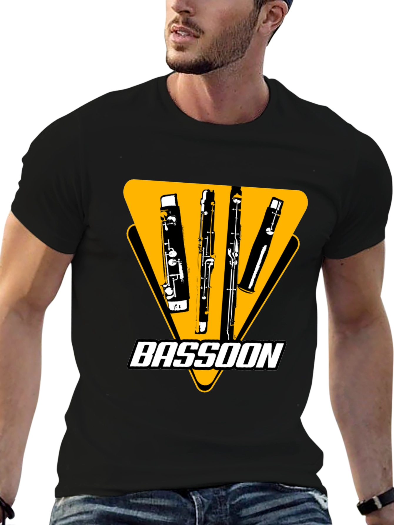 Bassoon Instrument T-Shirt - Musical Apparel