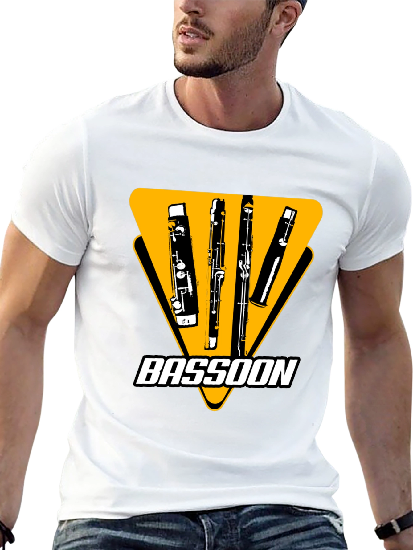 Bassoon Instrument T-Shirt - Musical Apparel