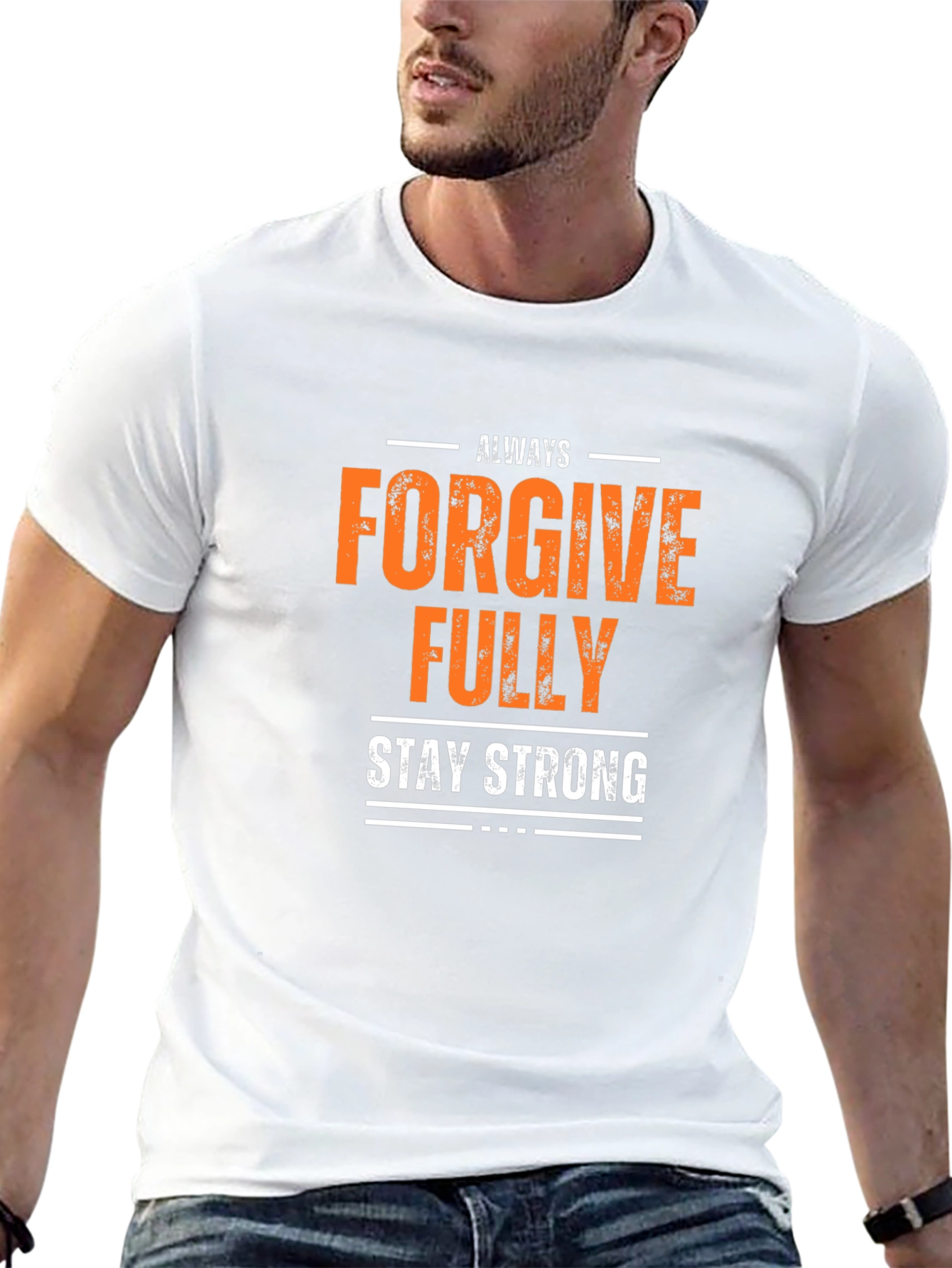 Forgive Fully Graphic Tee - Mens Black T-Shirt