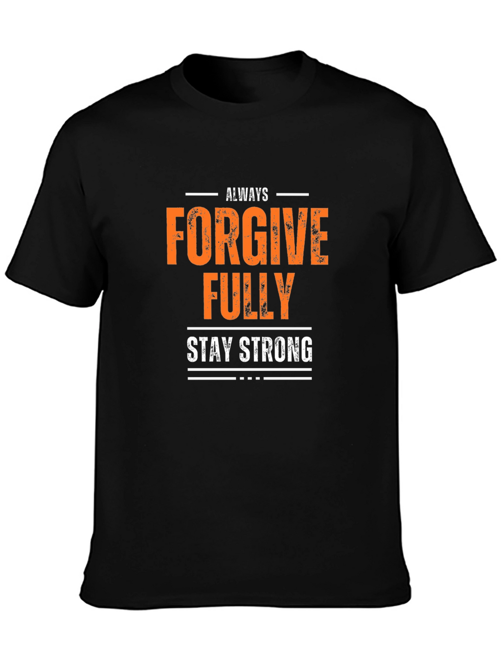 Forgive Fully Graphic Tee - Mens Black T-Shirt