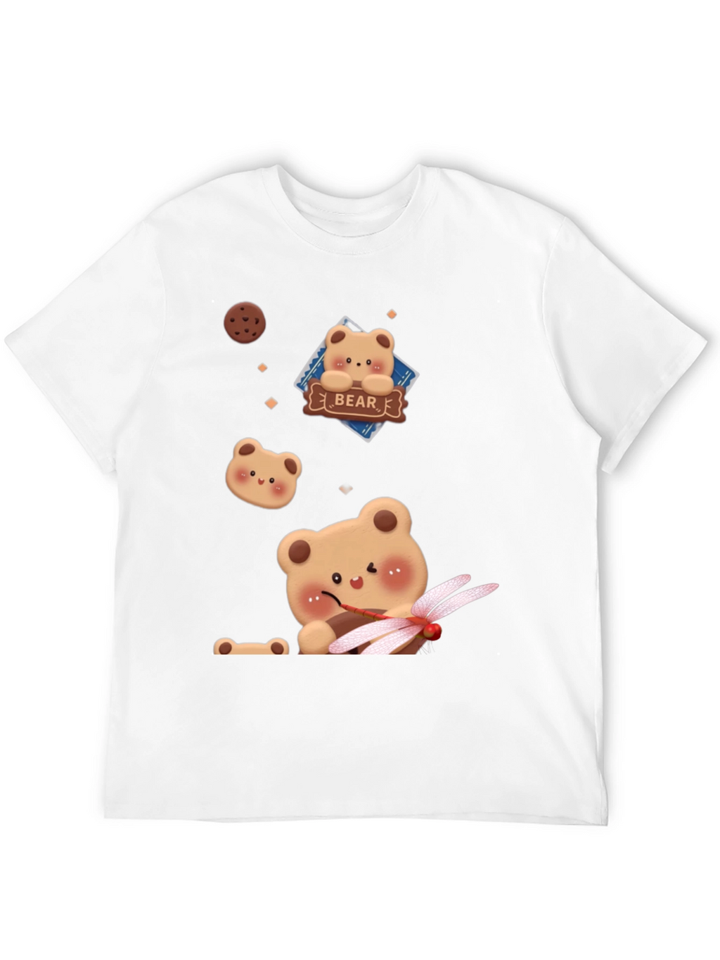 Cute Bear Graphic T-Shirt