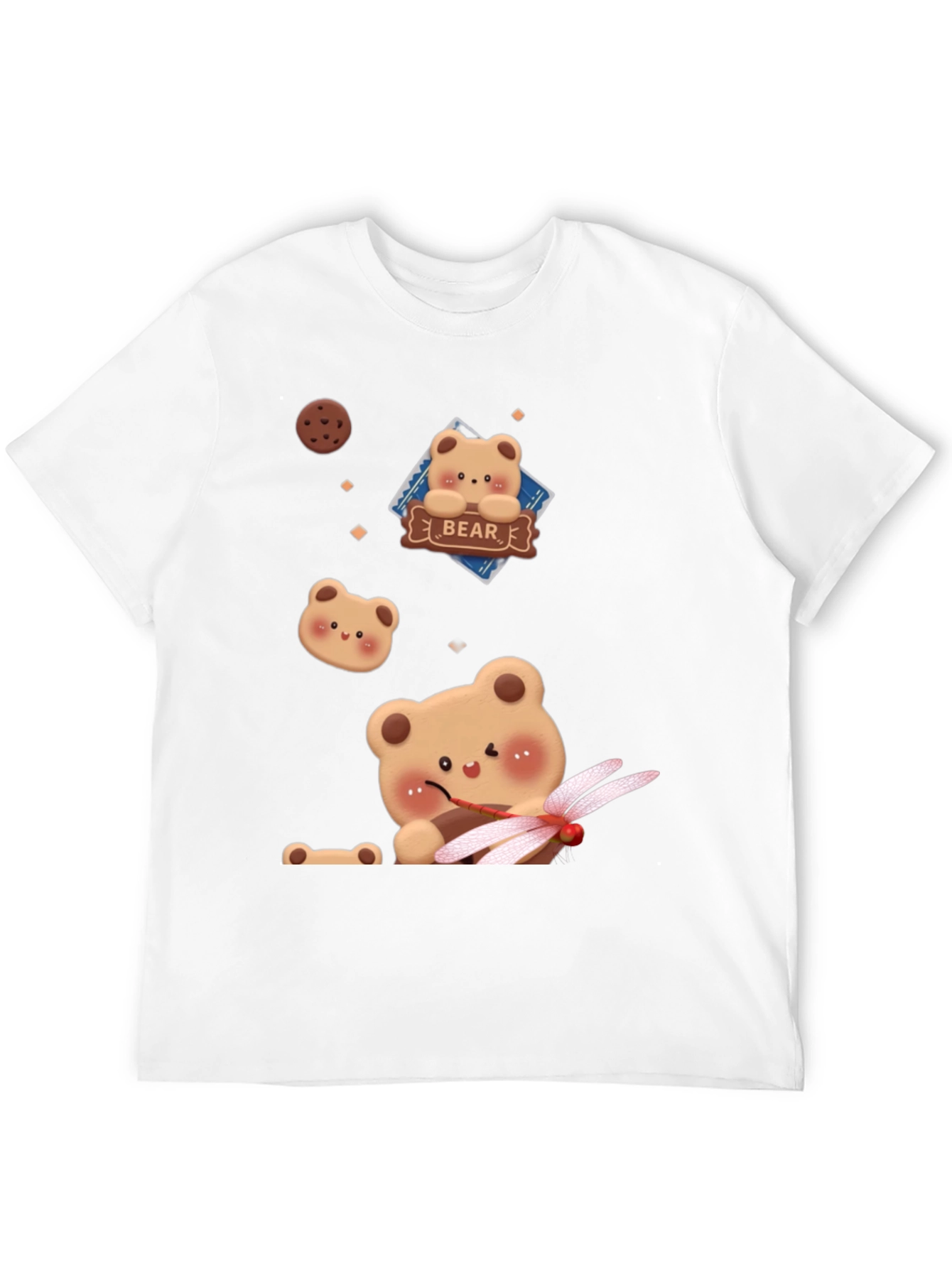 Cute Bear Graphic T-Shirt