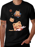 Cute Bear Graphic T-Shirt